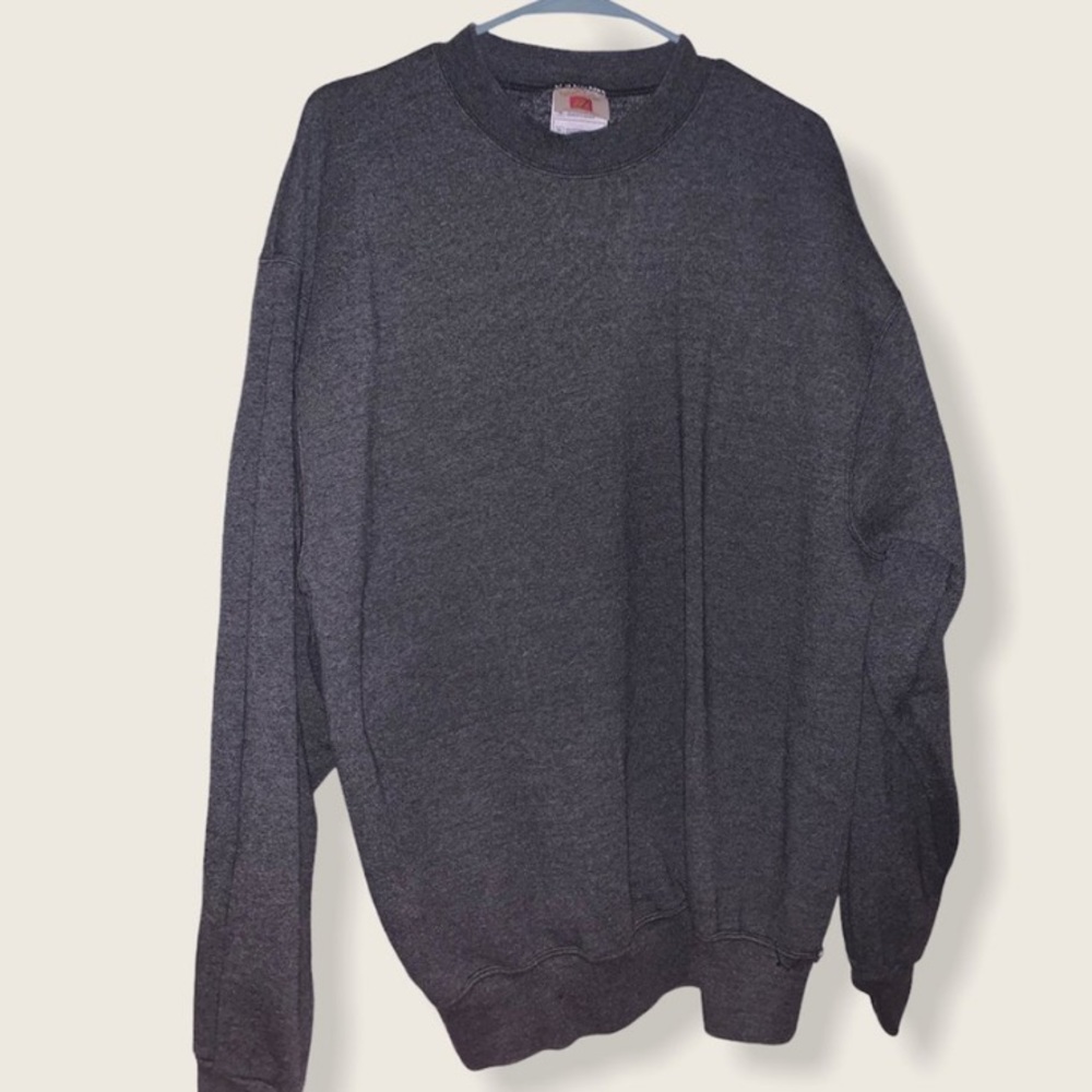 members mark grey sweatshirt